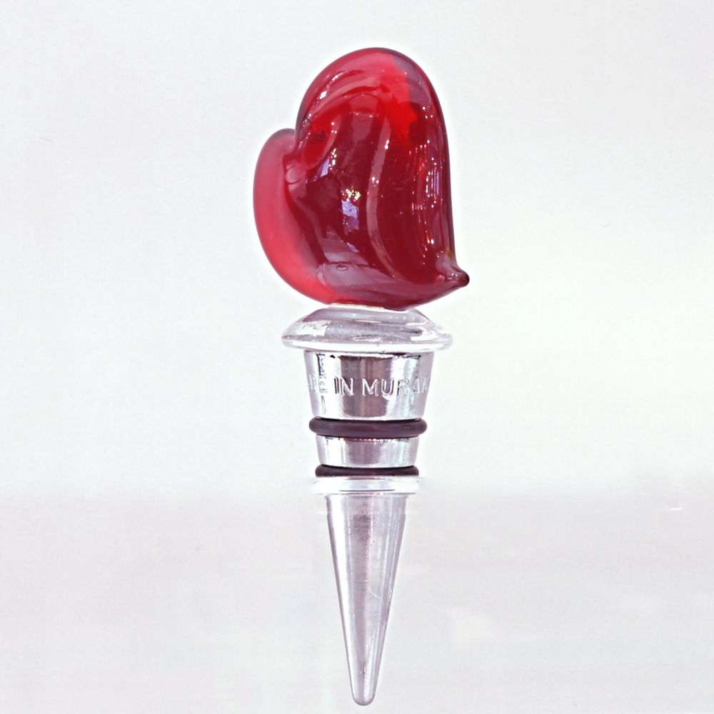 Heart-shaped Glass Stopper