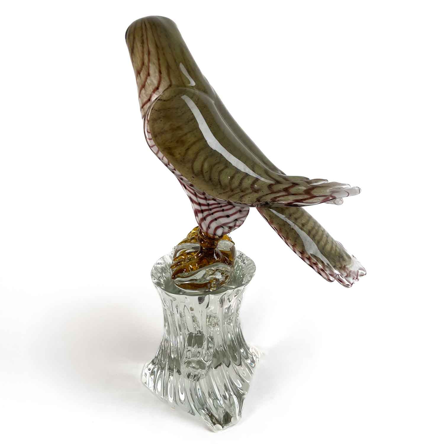 Hawk - Murano Glass