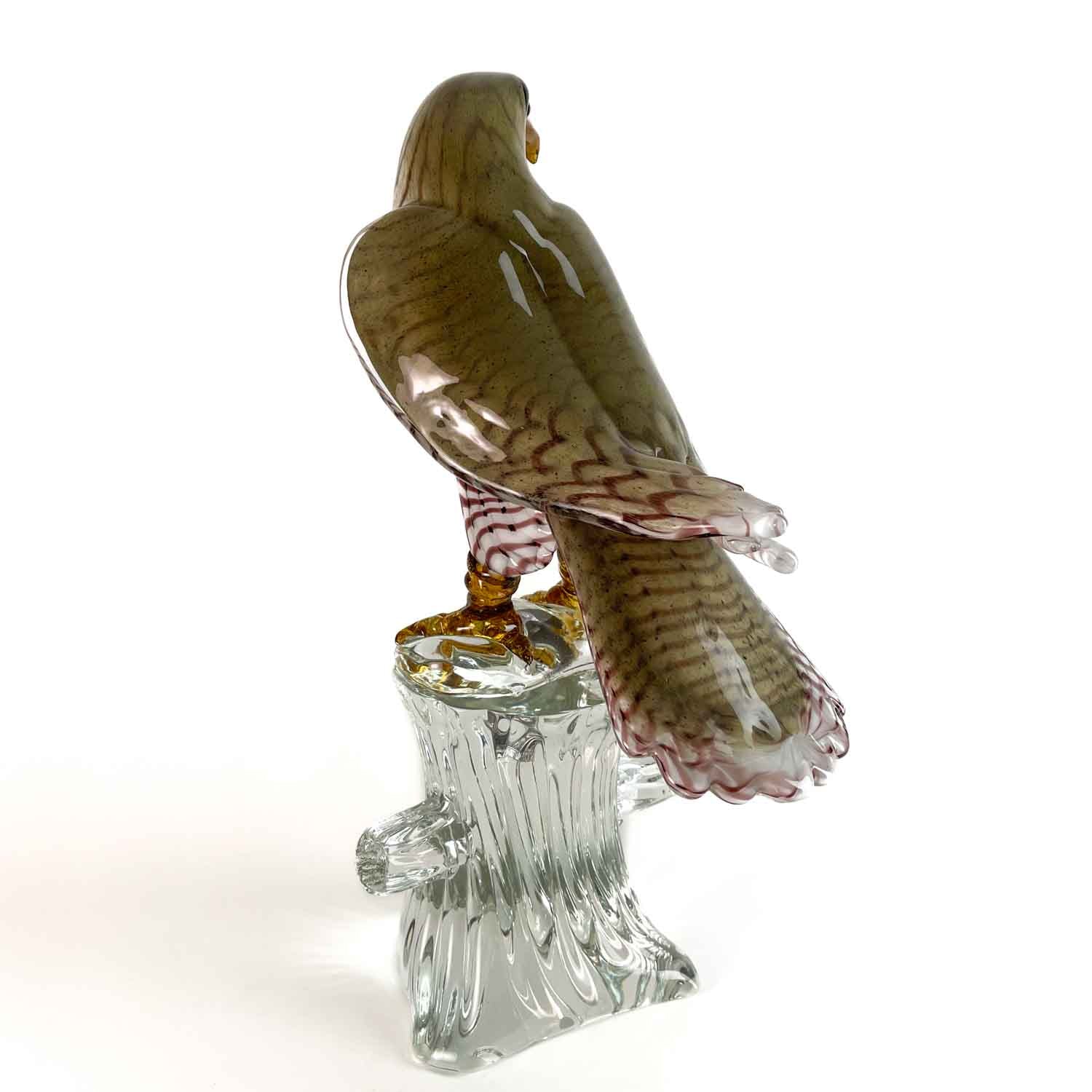 Hawk - Murano Glass