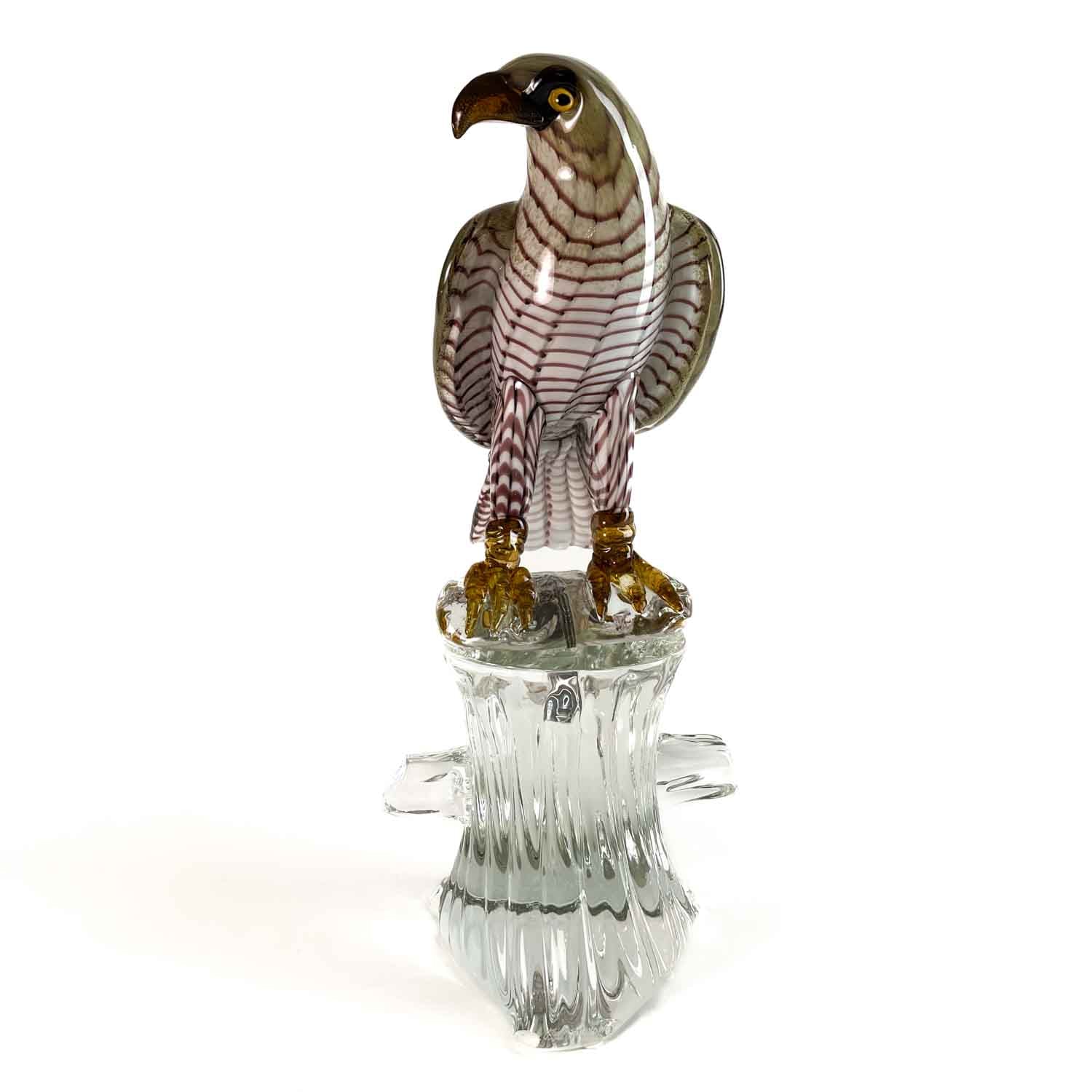 Hawk - Murano Glass