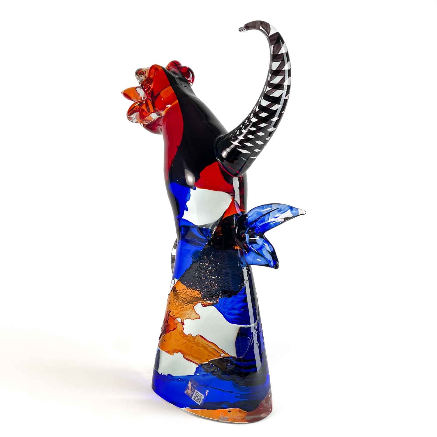 Murano Glass Bull Head - Picasso tribute