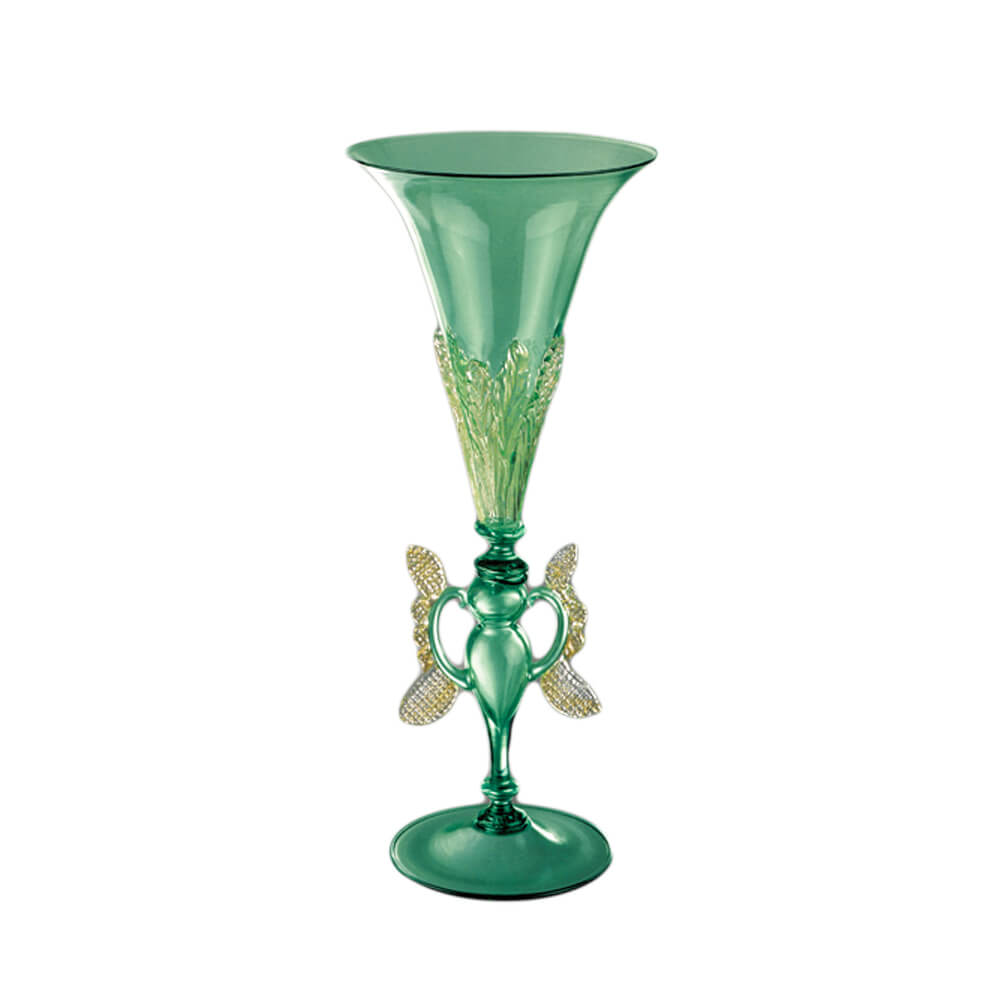 Green leaves tipetto goblet