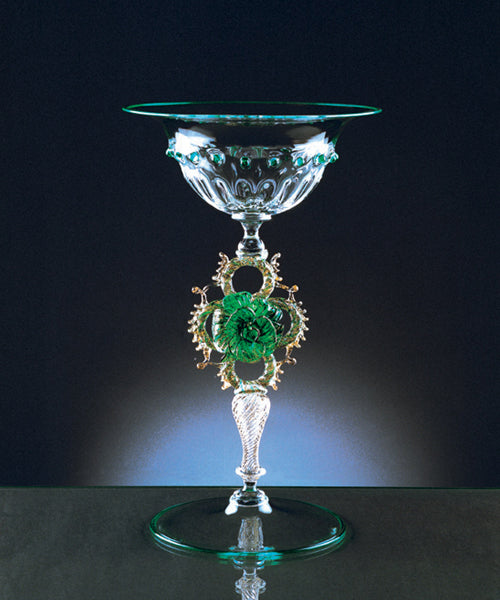 Morise tipetto blown goblet