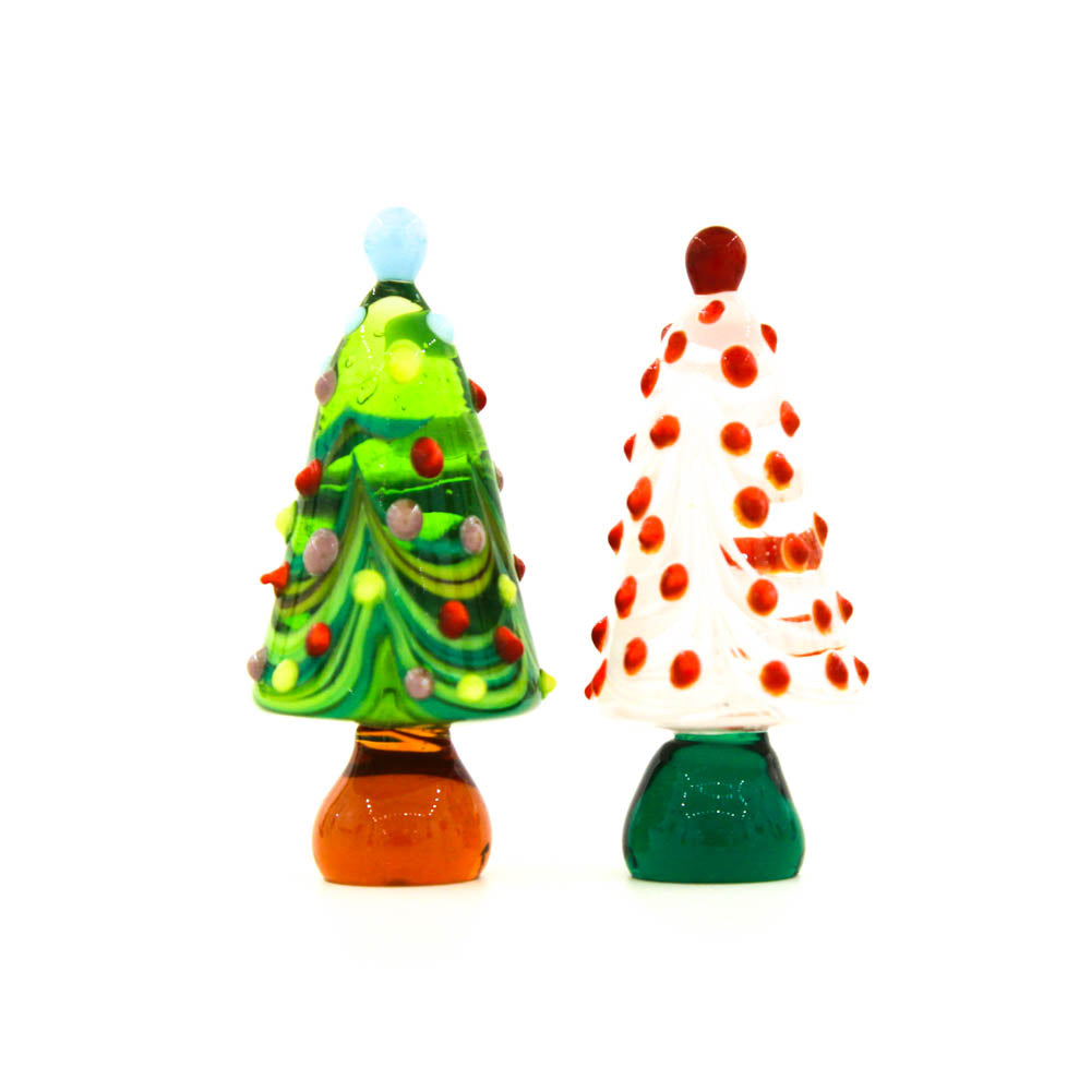 Deux petits sapins de Noël