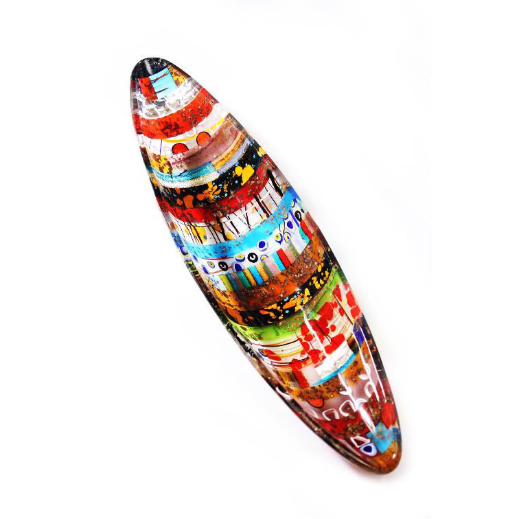 Damasco Canoe | Murano Art Glass | Plates and Bowls Murano Glass