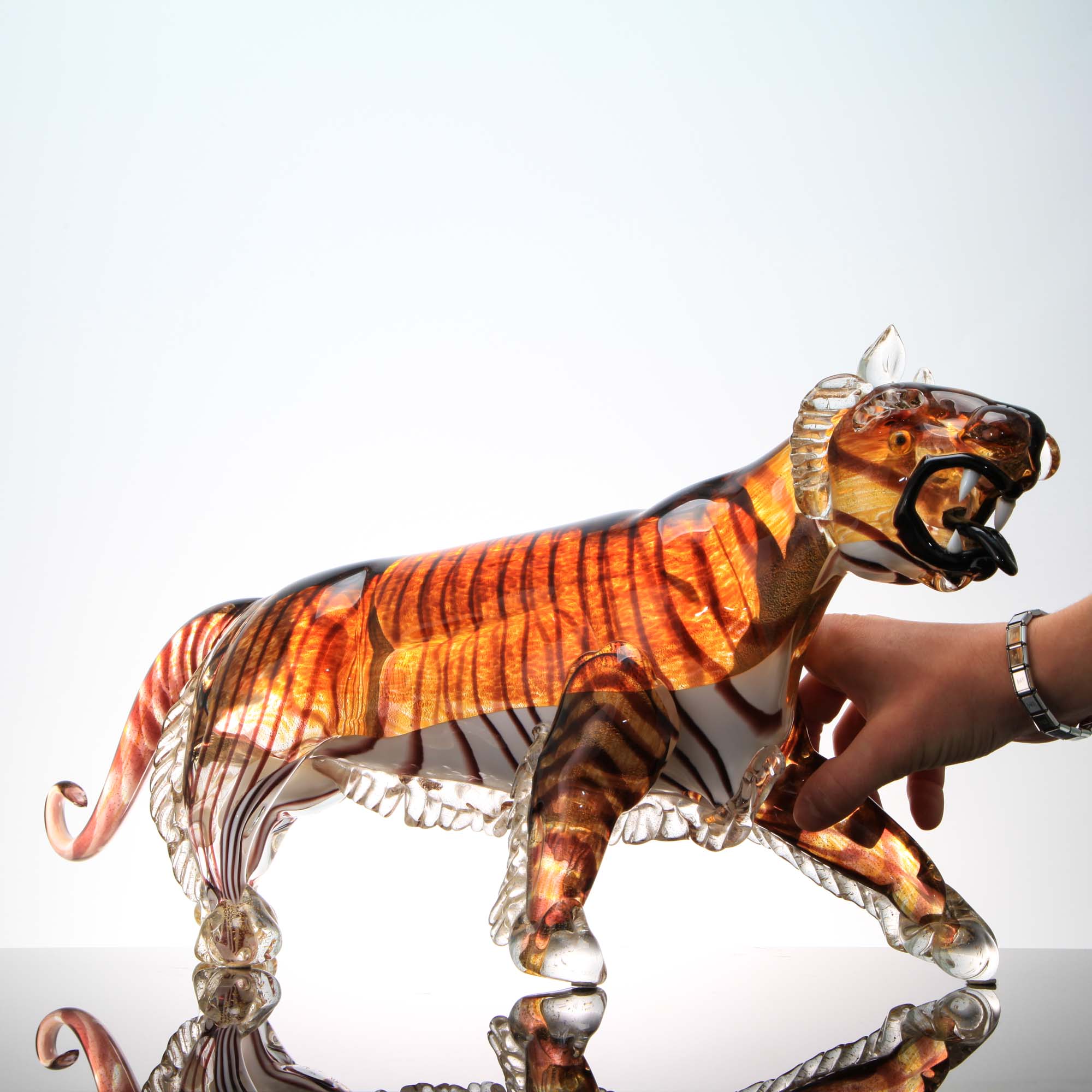 Tiger - Murano Glass