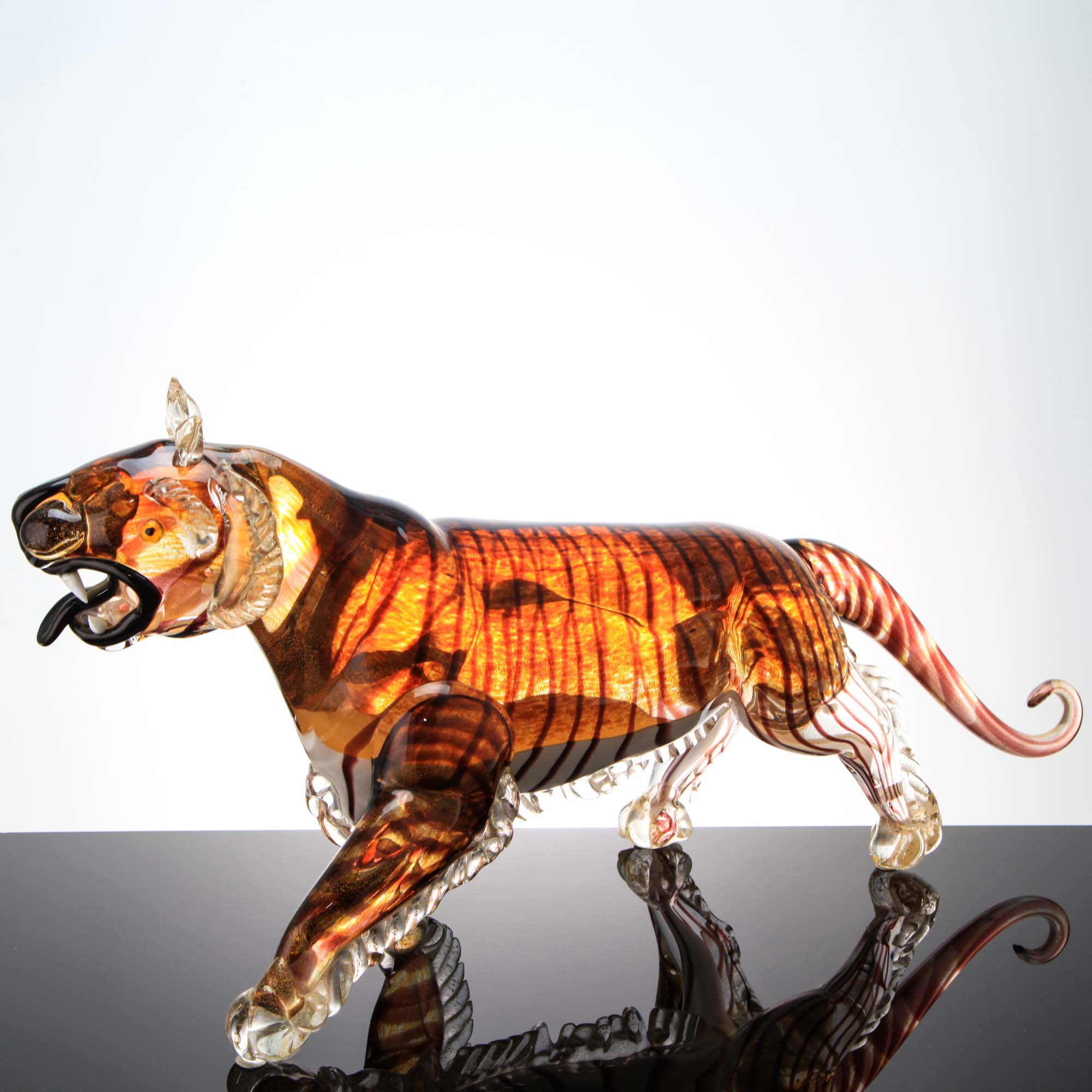 Tiger - Murano Glass