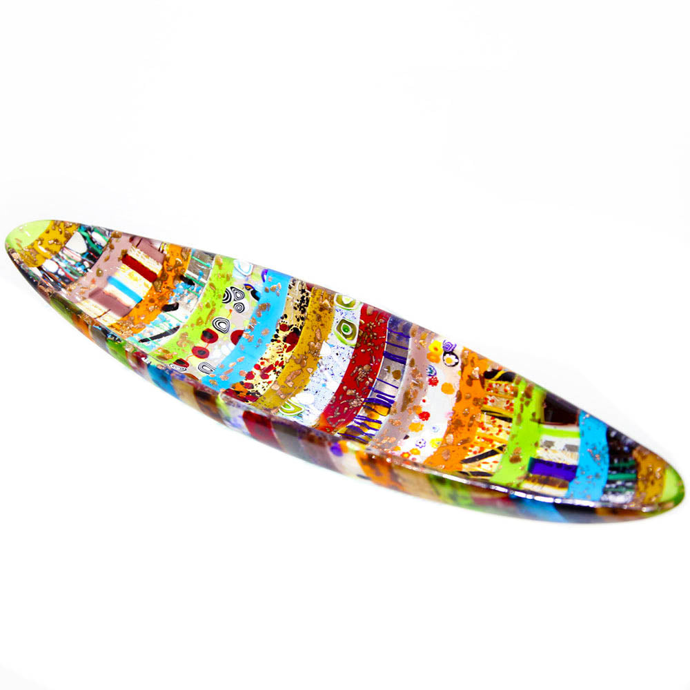 Damasco Canoe | Murano Art Glass | Plates and Bowls Murano Glass