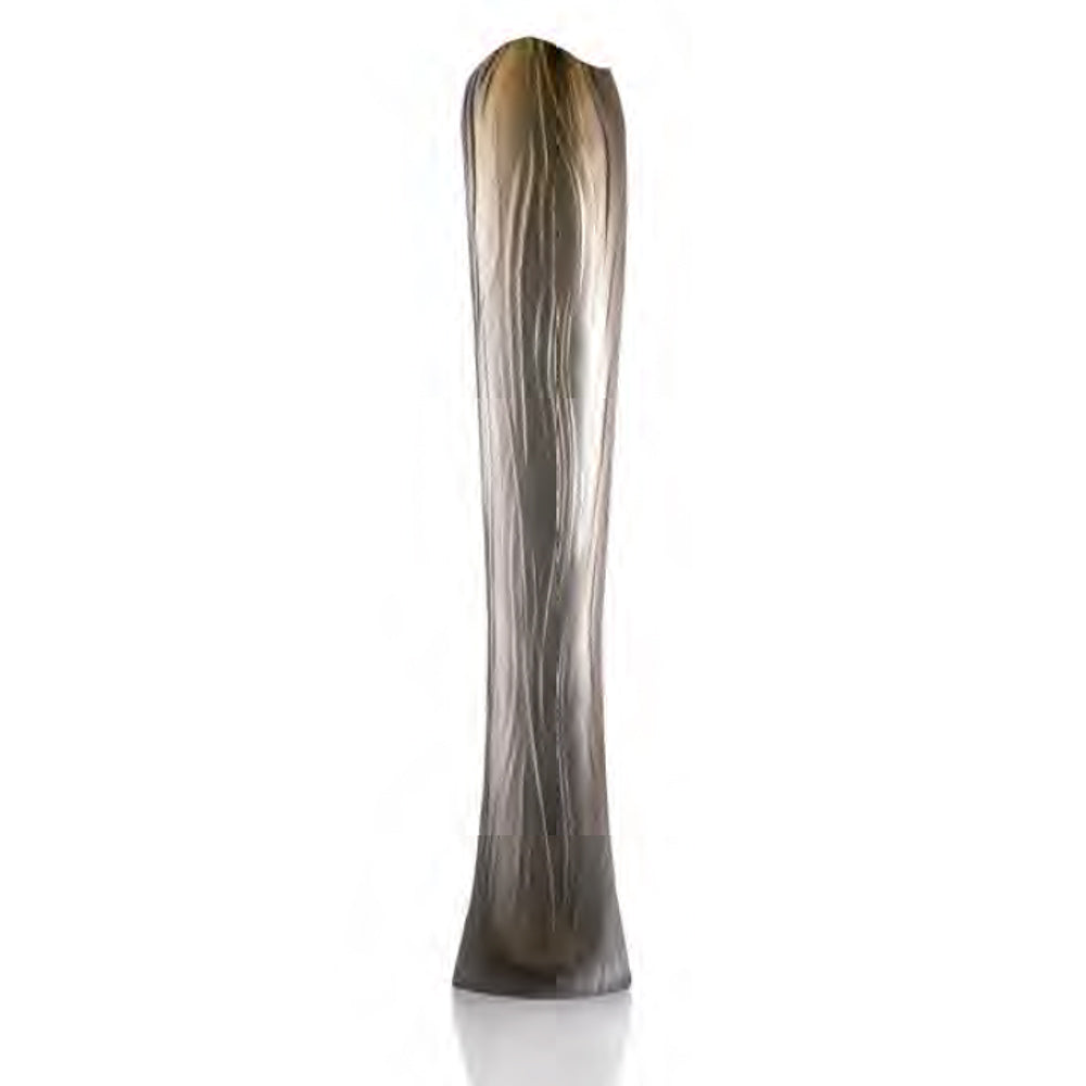 murano glass blown vase sfumati fornace mian formia