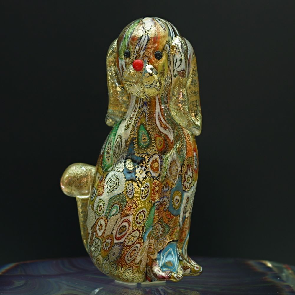 Chien - Collection d'art sur verre