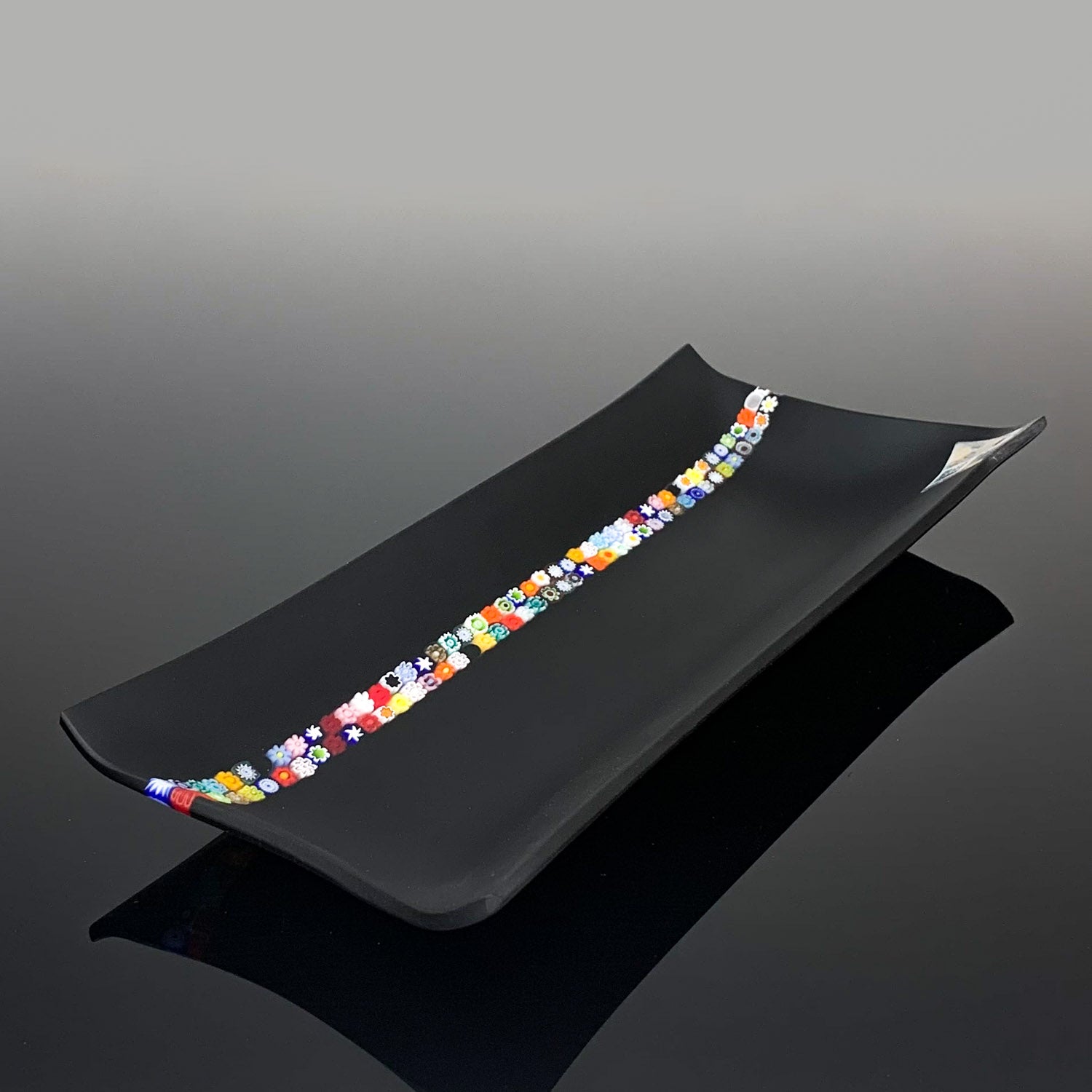 Rectangular Black Trinket Tray