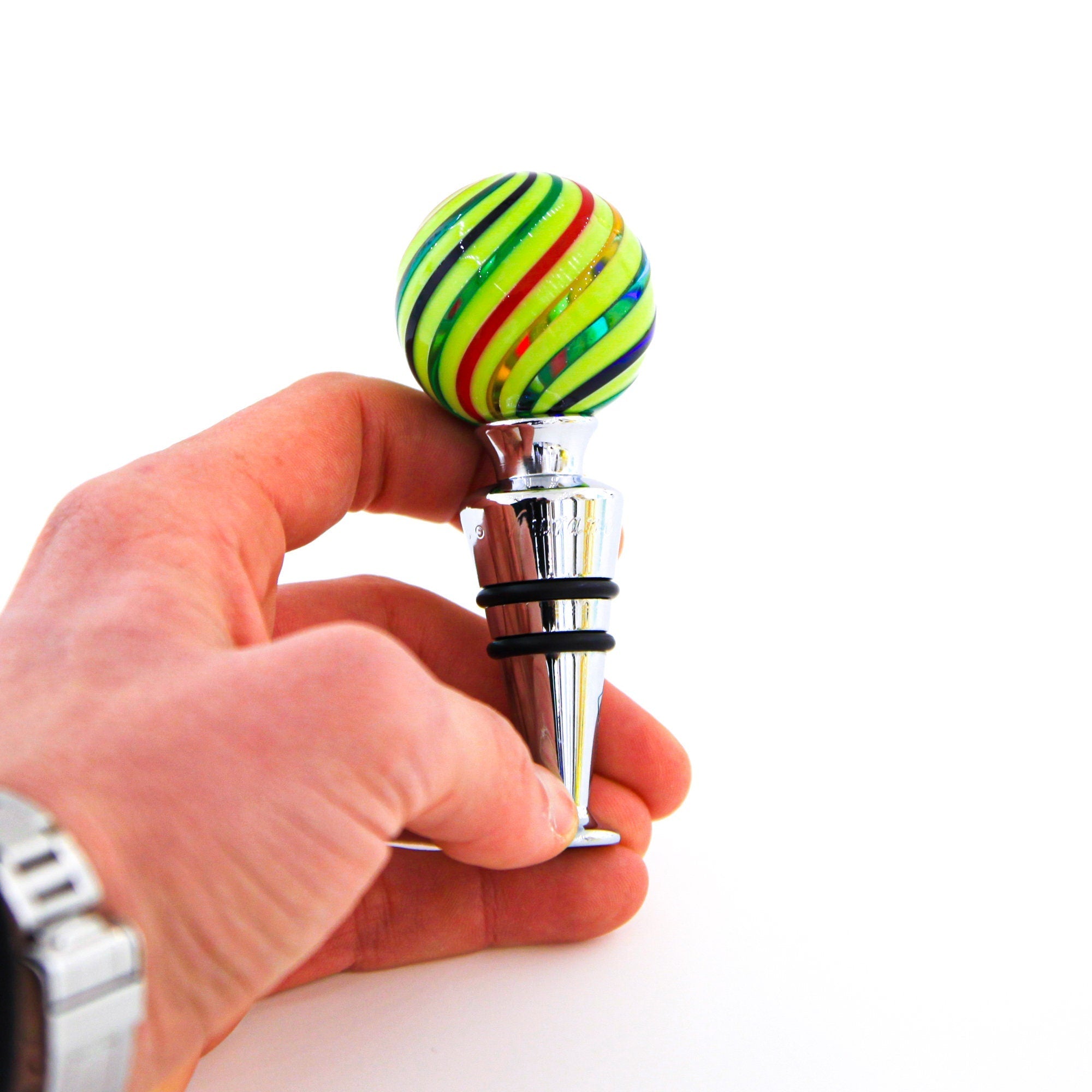 Eve wine Stopper - Murano Glass