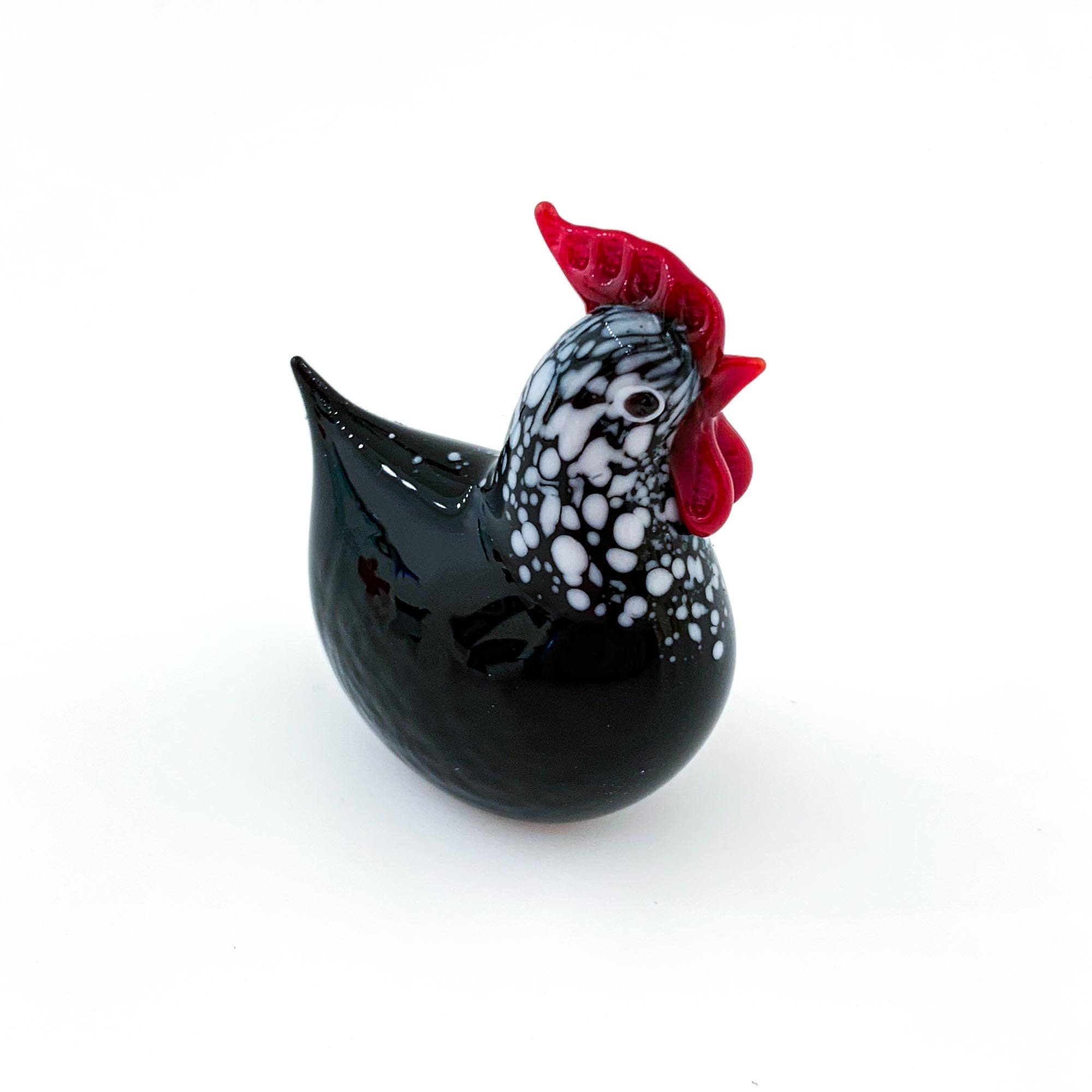 Hen Miniature - Murano Glass