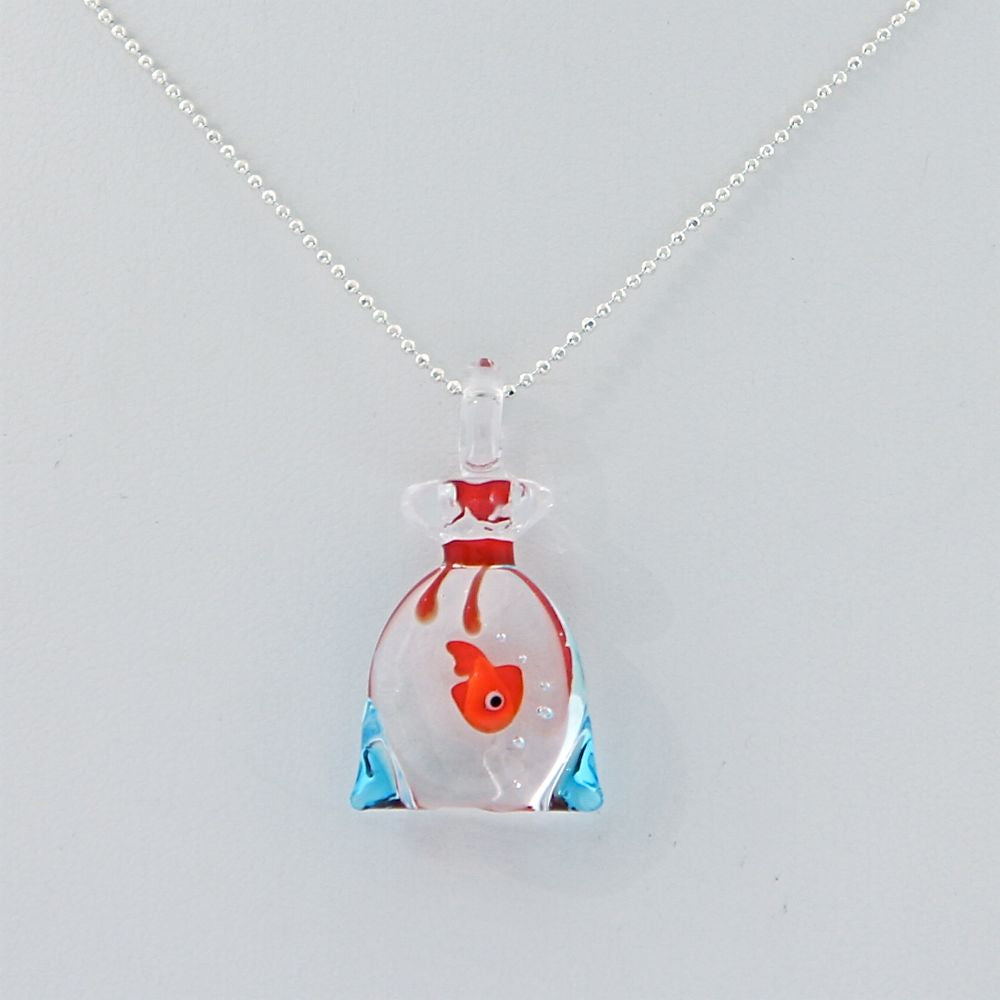 Fishbag necklace