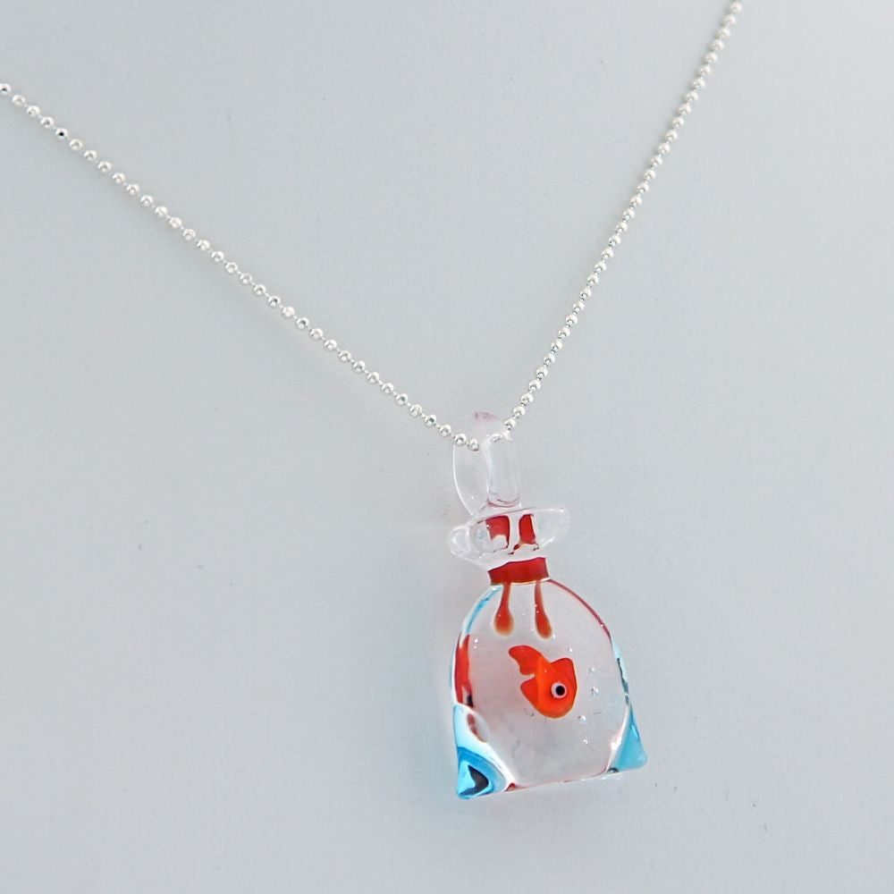 Fishbag necklace