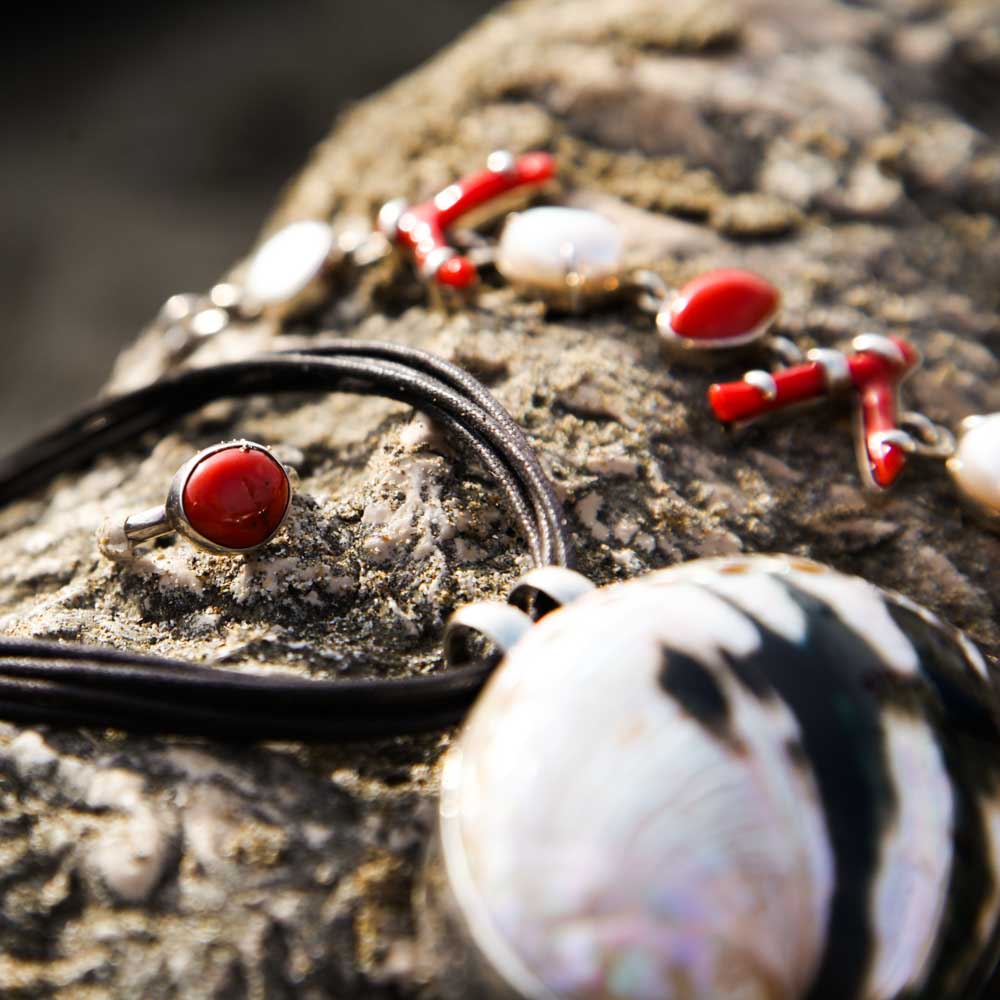 Red Coral Ring