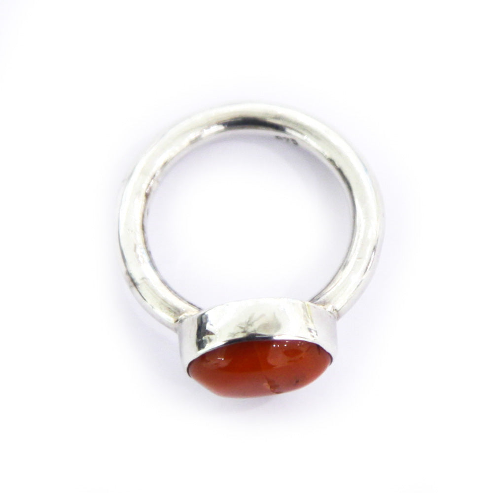 Bague Corail Rouge