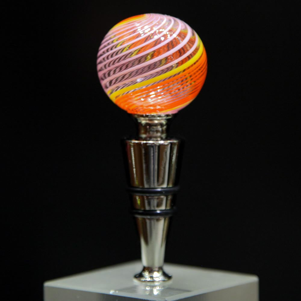 Filigrana Stopper - Murano Glass