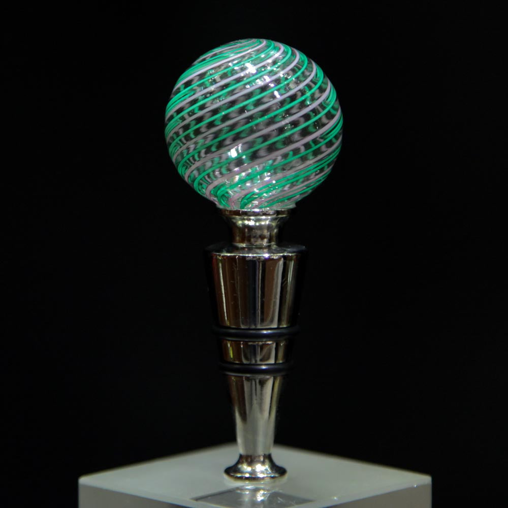 Filigrana Stopper - Murano Glass