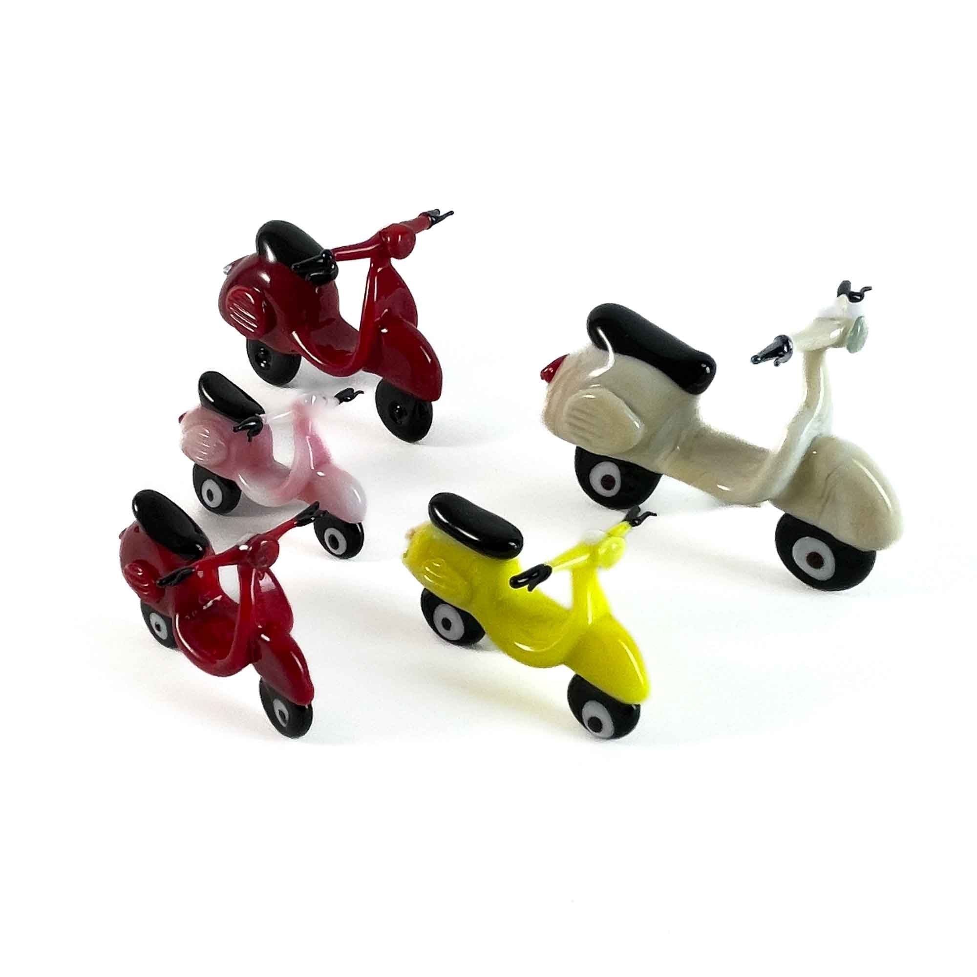 Italian Vespa Miniature - Murano Glass