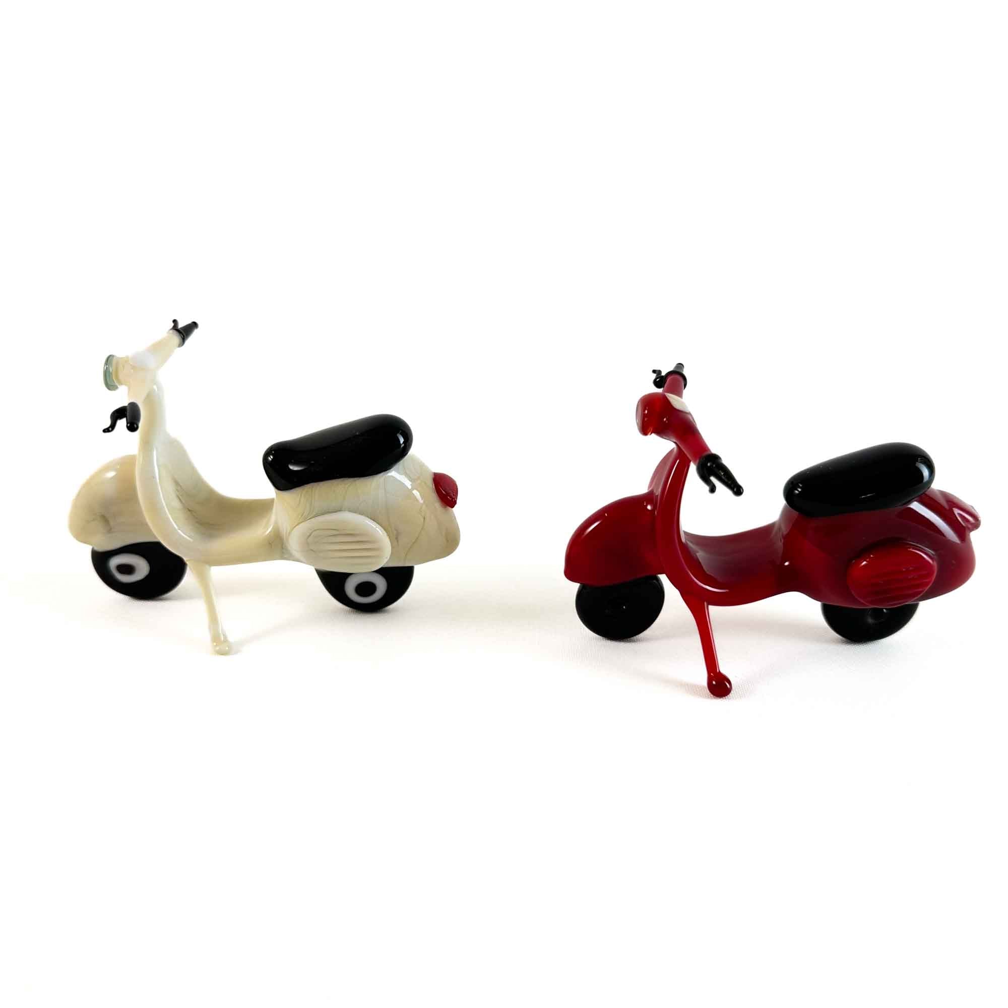 Italian Vespa Miniature - Murano Glass