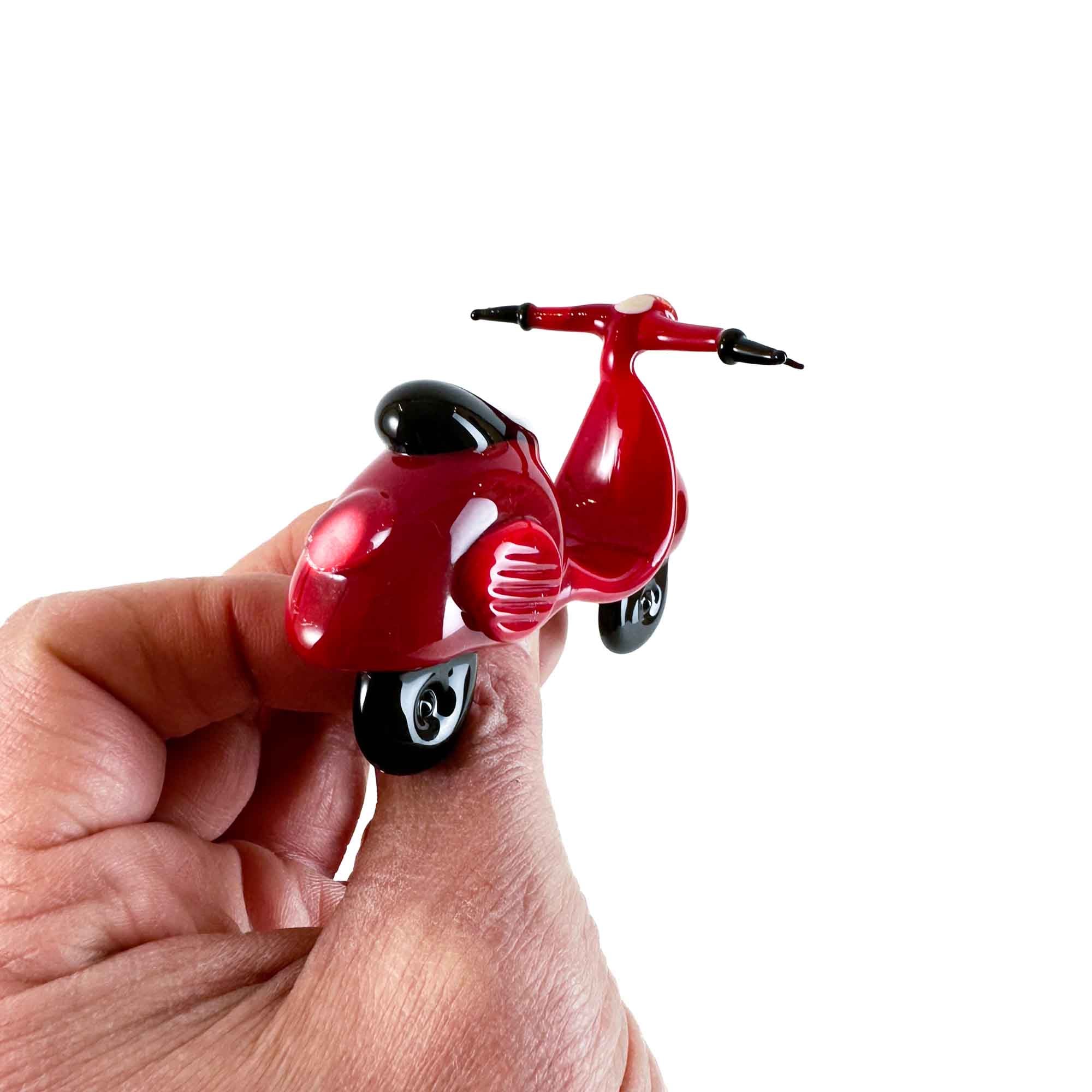 Italian Vespa Miniature - Murano Glass