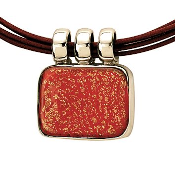 Sommerso - Rectangular necklace