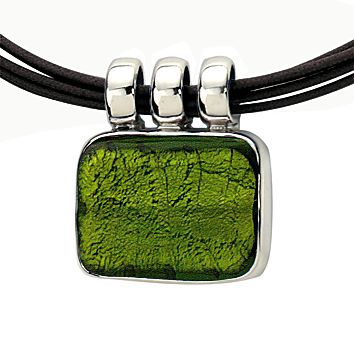 Sommerso - Rectangular necklace