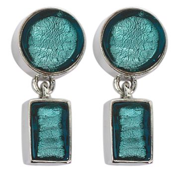 Sommerso - Due vetri earrings