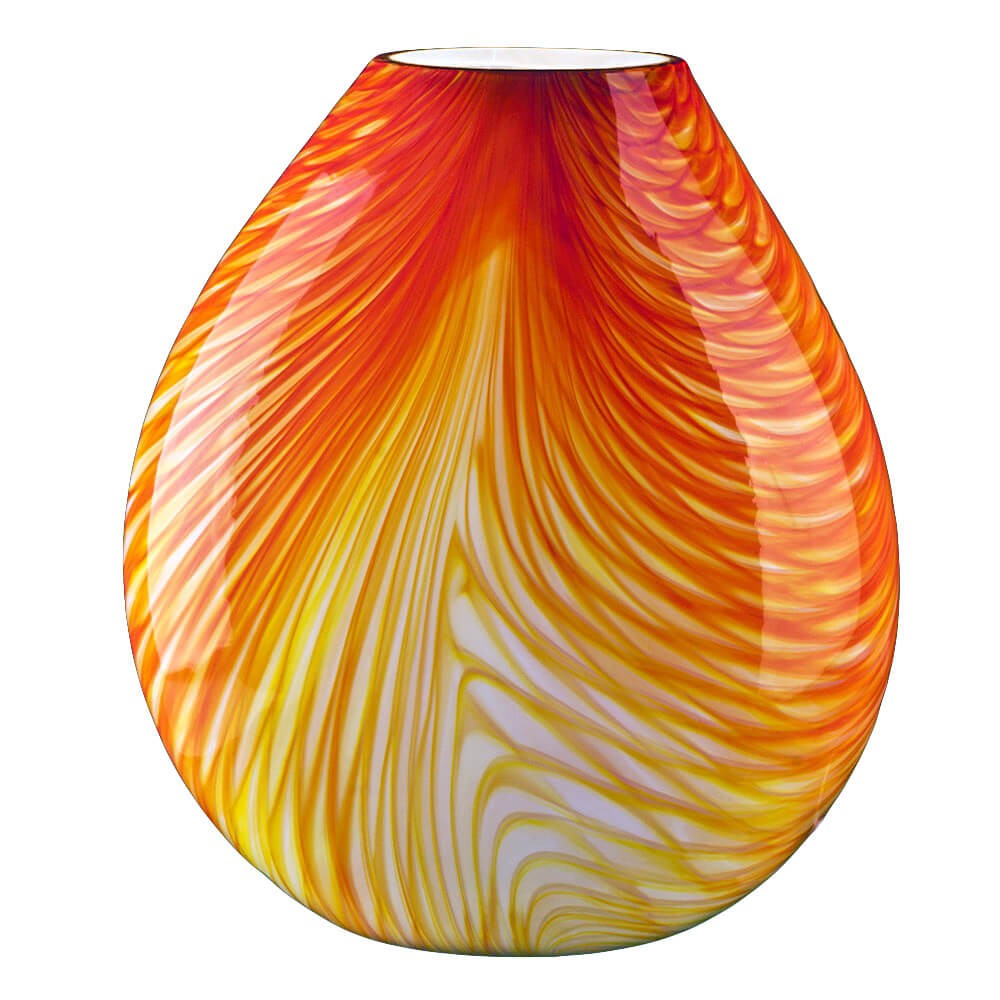 Lampe Loft Plumes en Verre Soufflé de Murano