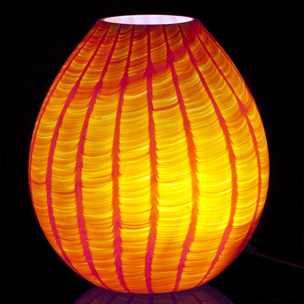 Flakes Loft Lamp in Blown Glass Murano - Medium