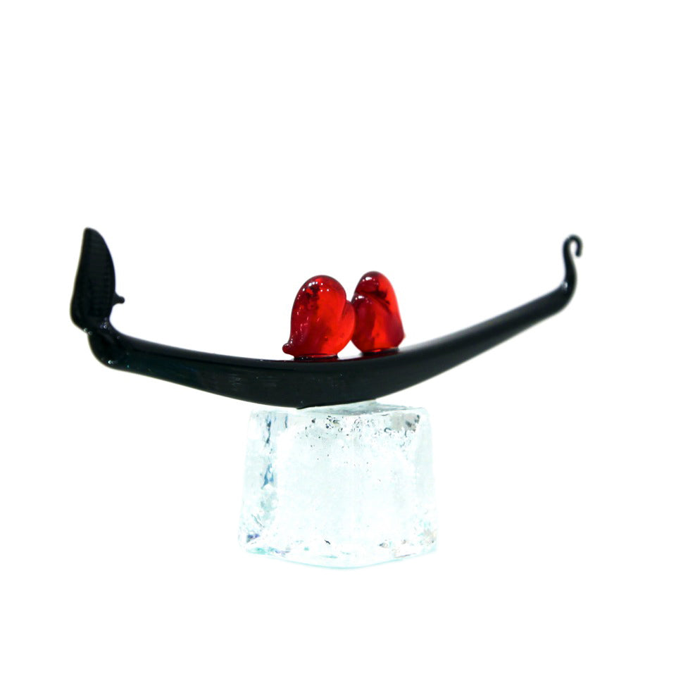 Love gondola - Murano Glass