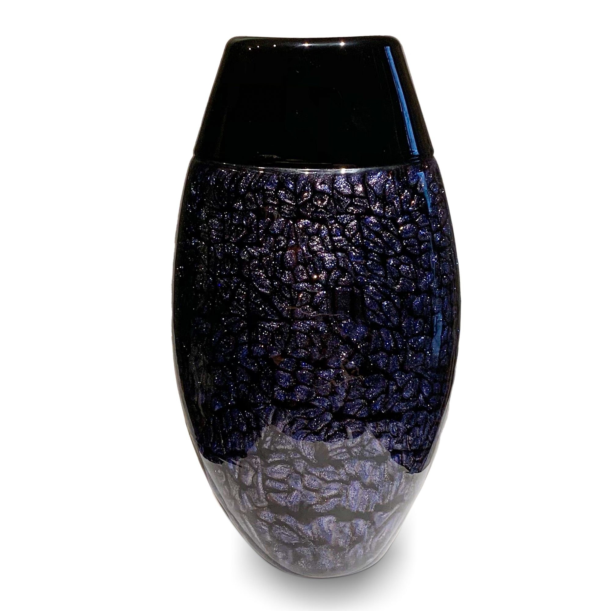 Vase Avventurina Bleu - Verre soufflé de Murano