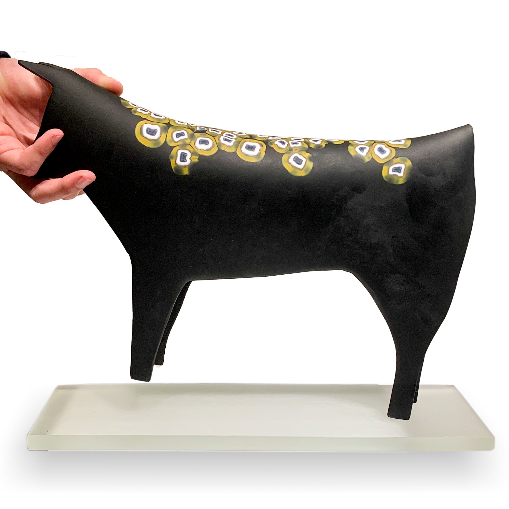 Black Bull - Murano Glass