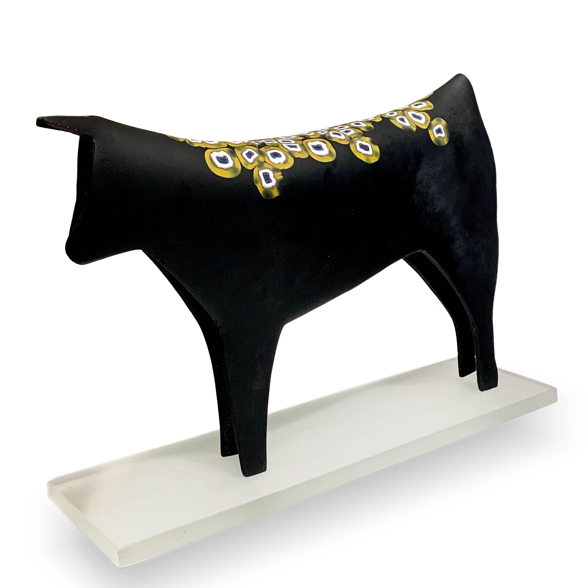 Black Bull - Murano Glass