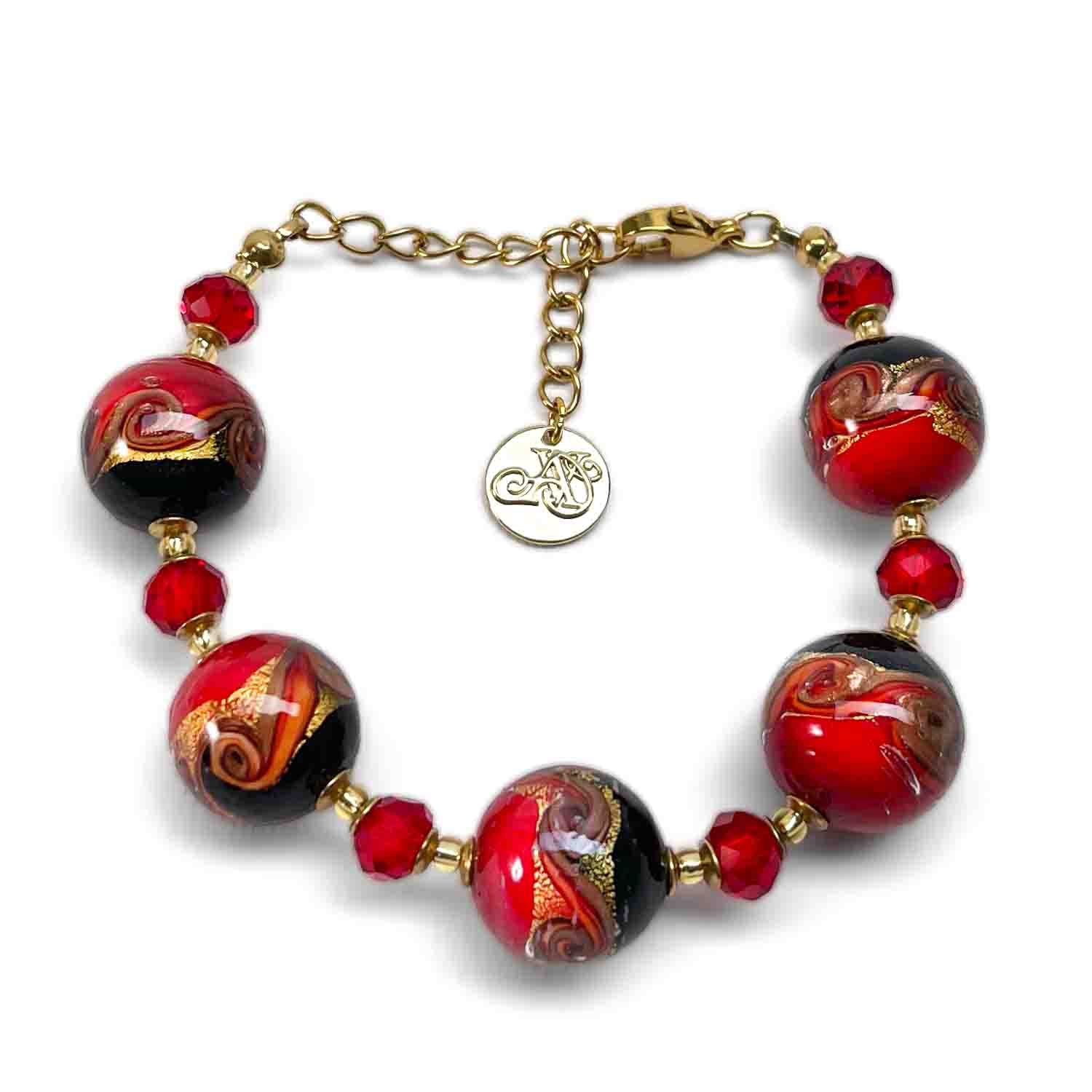 Bracelet - Collection Bahia - Perle en cristal de Murano