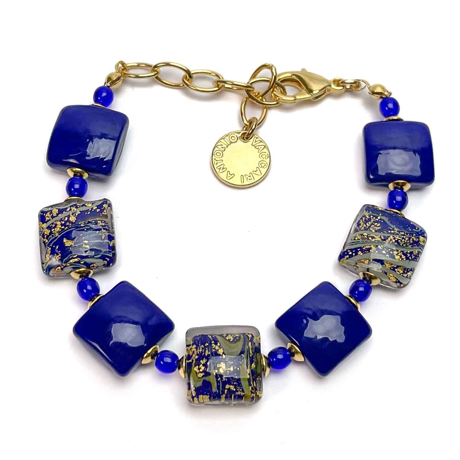 Las Vegas light bracelet -  Murano Glass