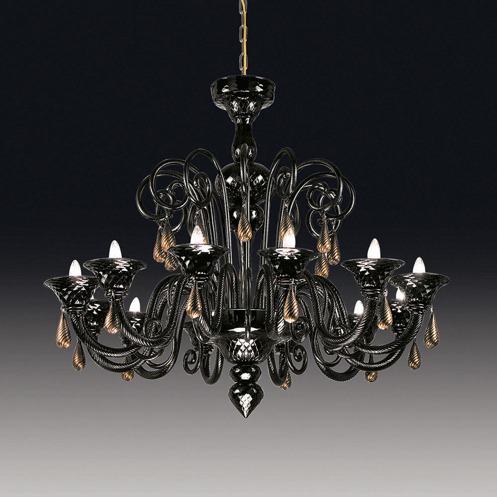 Nuvola 6 Lights Chandelier- Murano Glass Lighting