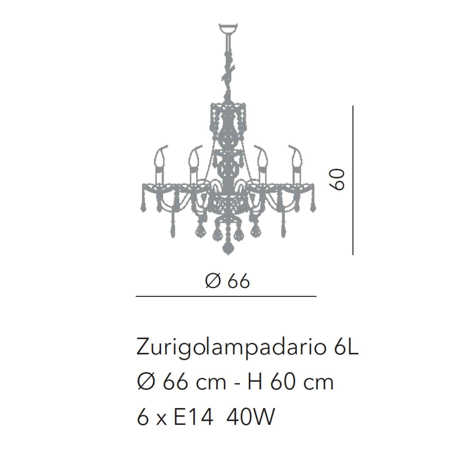 Valencia Chandelier - 6 to 12 lights