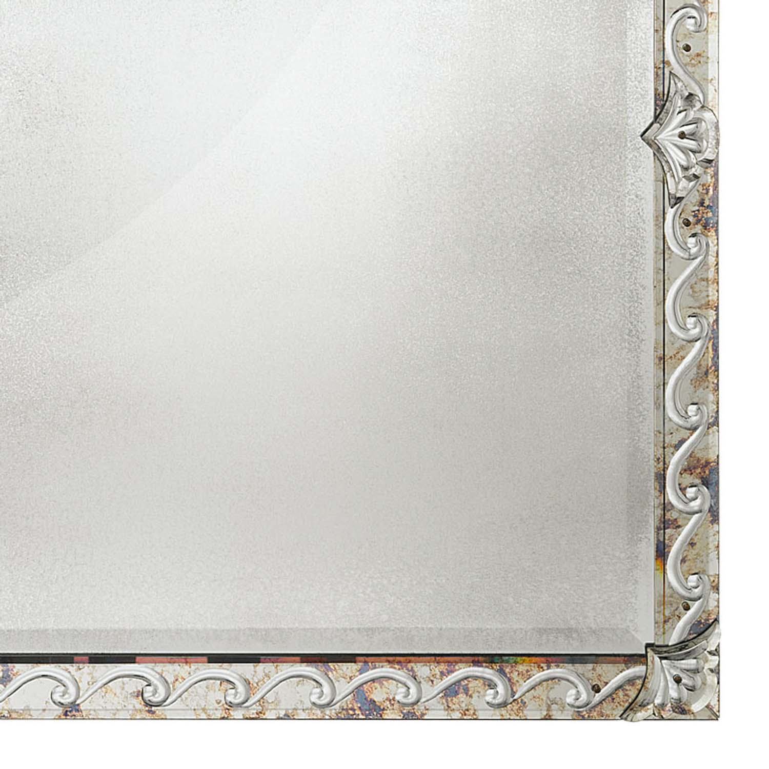 Art Déco Mirror - Murano Glass