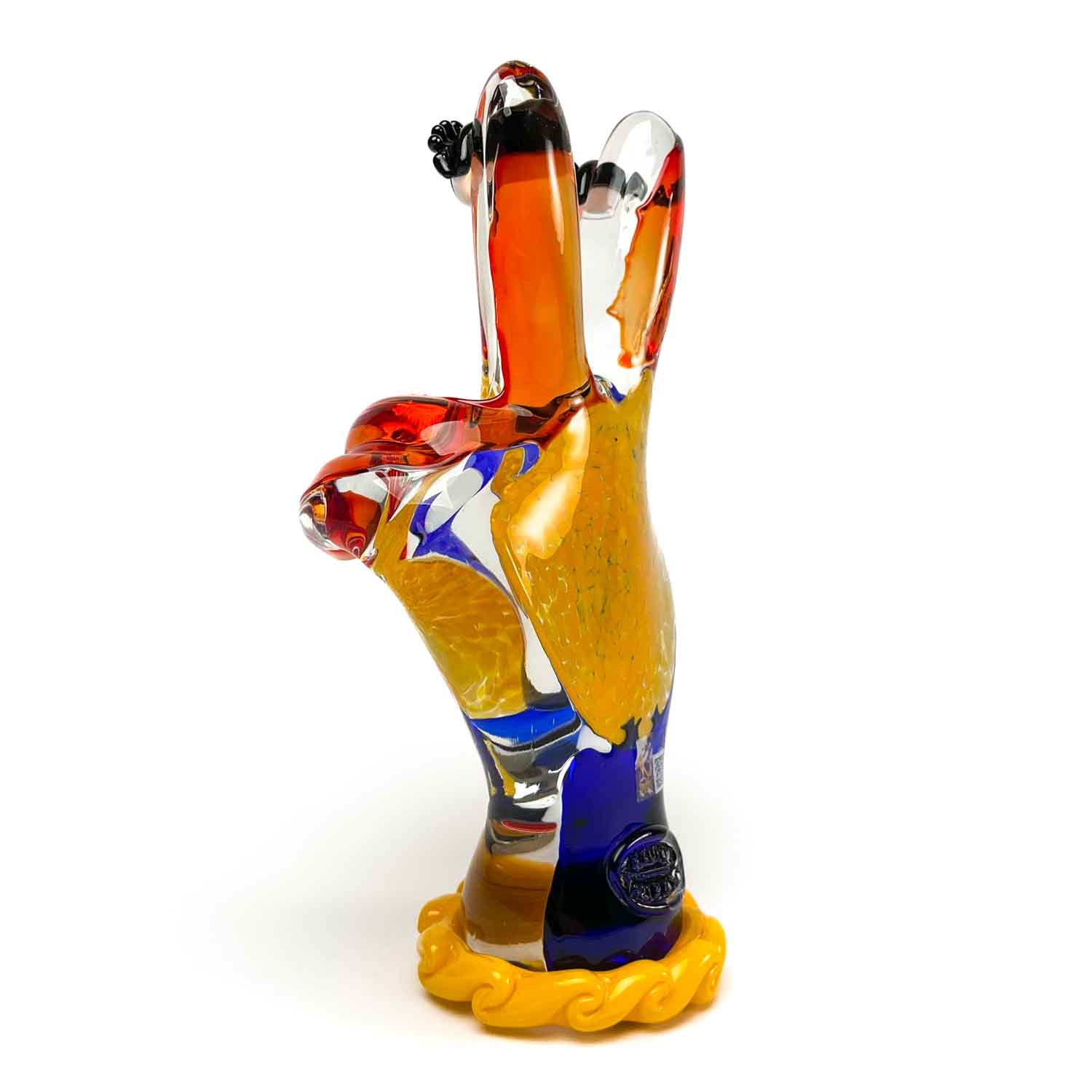 Emoticon - Peace and Love - Murano Glass