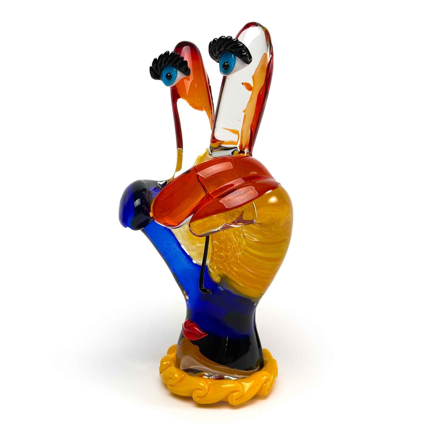 Emoticon - Peace and Love - Murano Glass