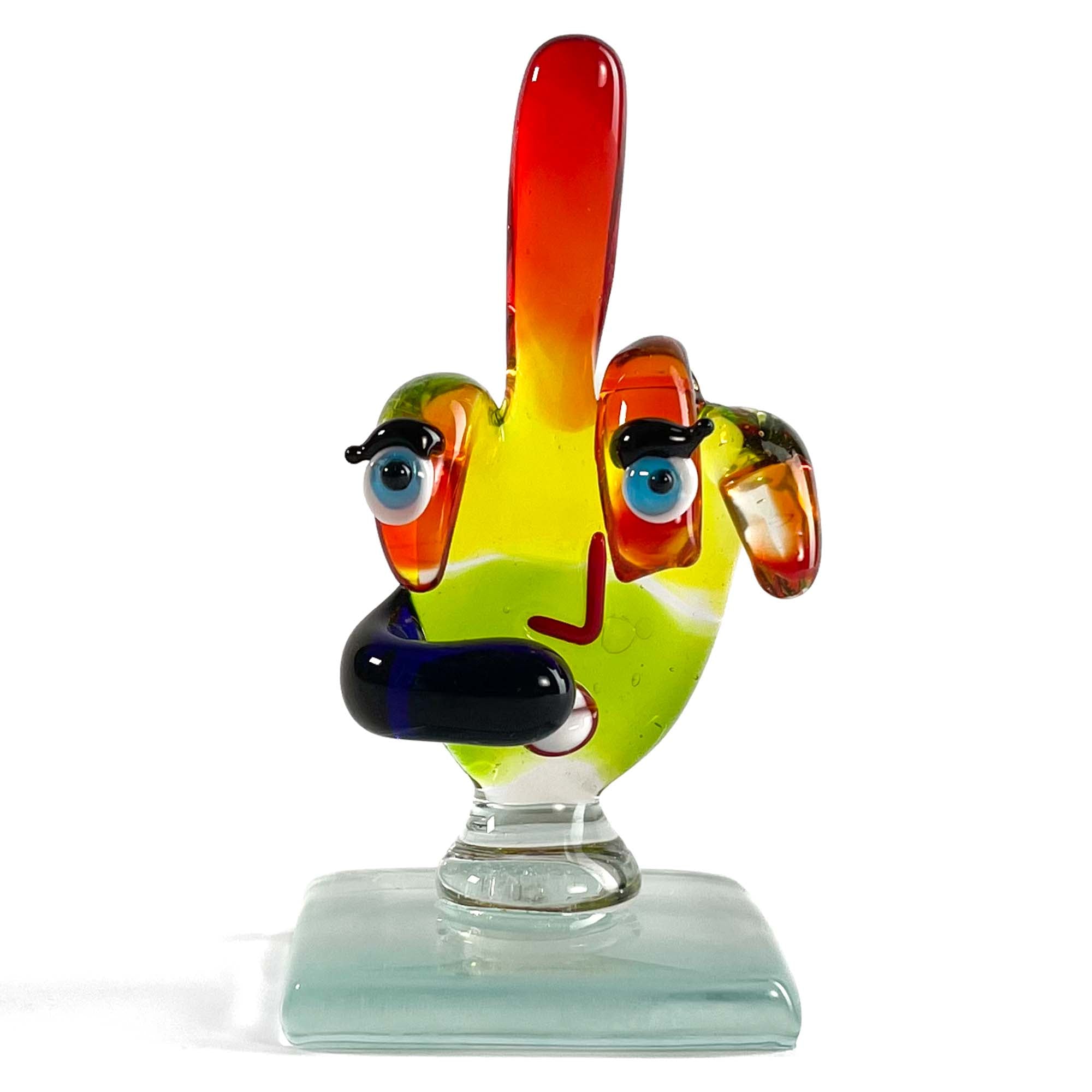 Picasso Style Hand - Murano Glass