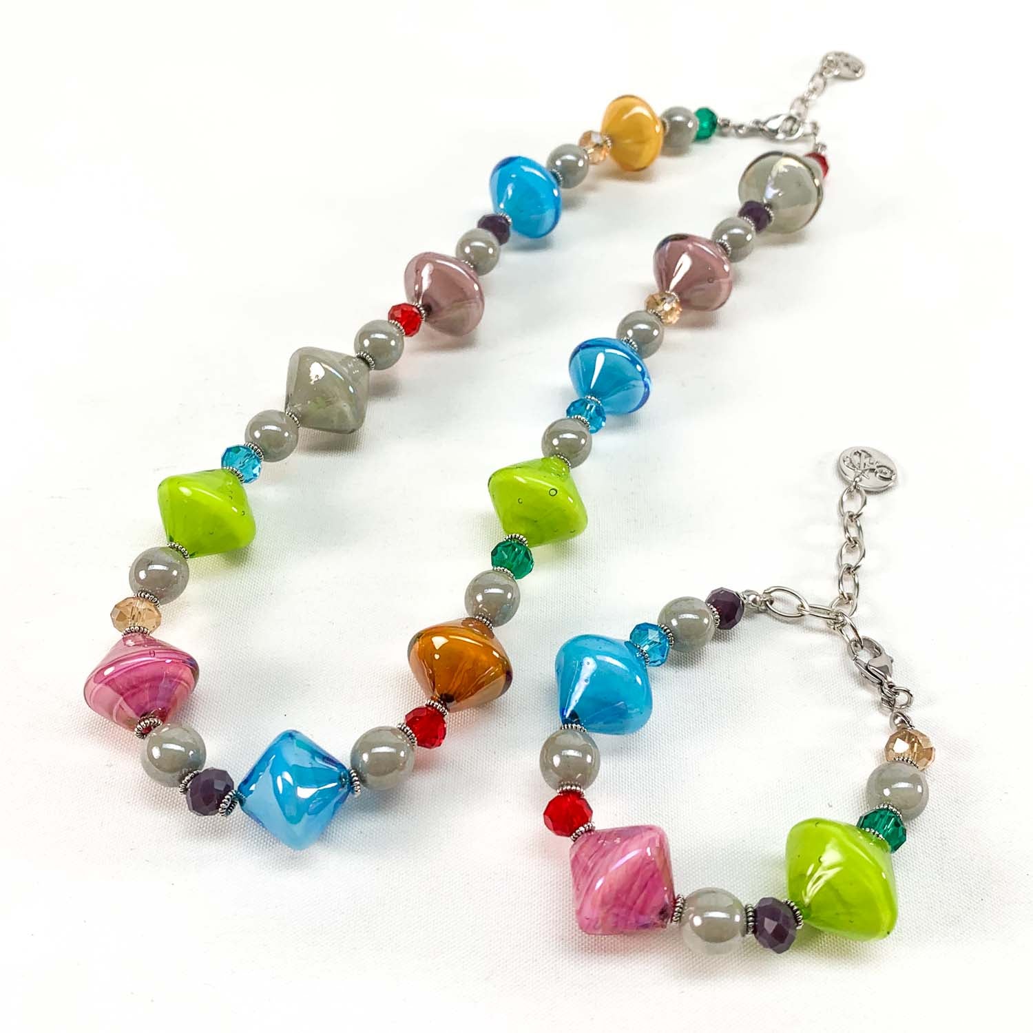 Coreana Bracelet Murano glass beads