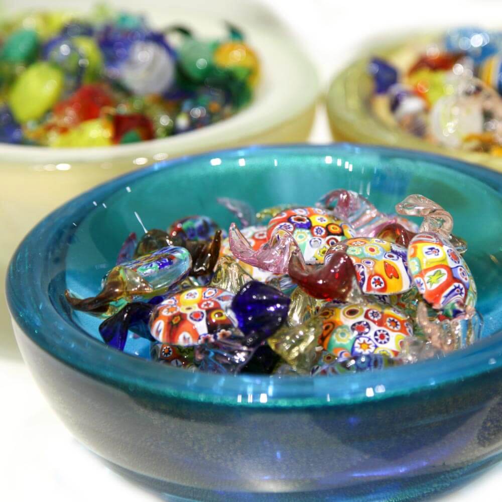 Bonbons en verre Murrine - Lot de 5 jusqu'à 30 pcs.