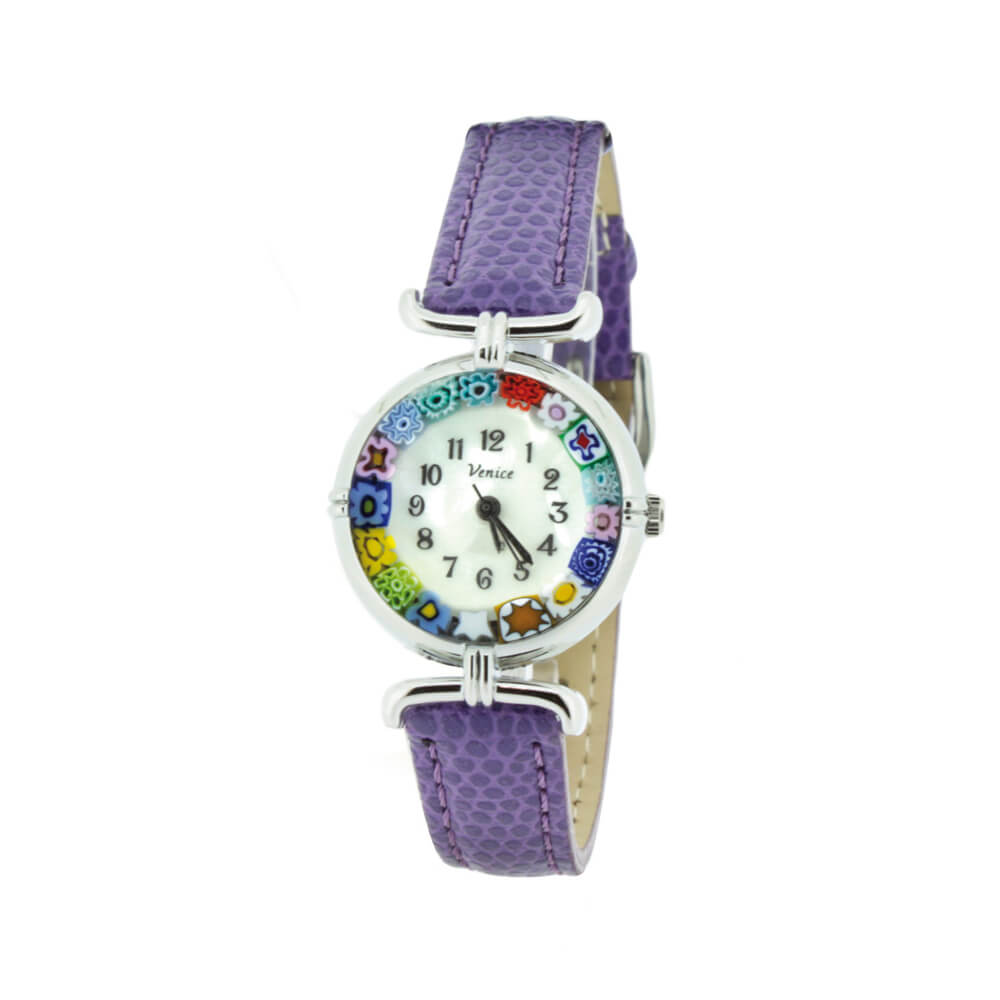 Murrina watch with leather strap - M