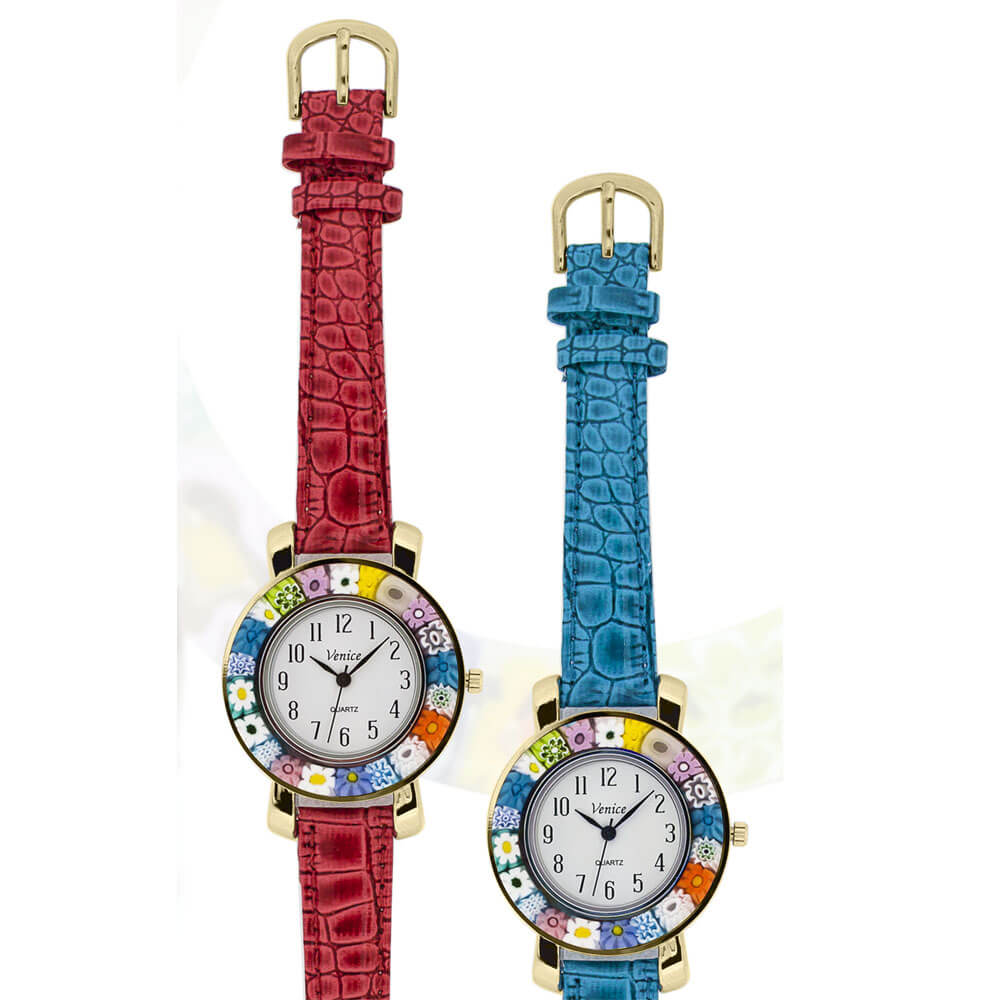 Big Calliope wristwatch - venetian murrine