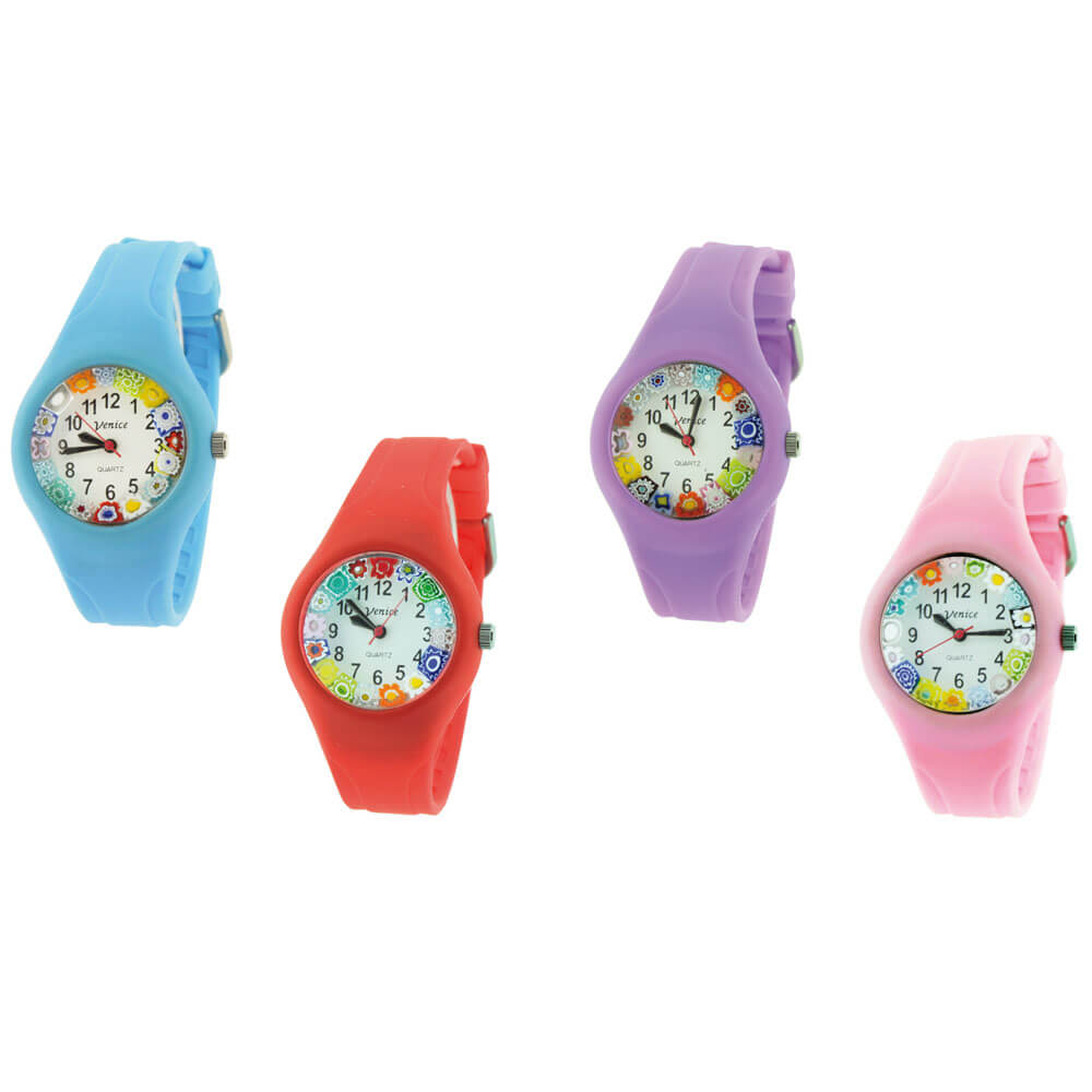 Montre Murrina avec bracelet en silicone