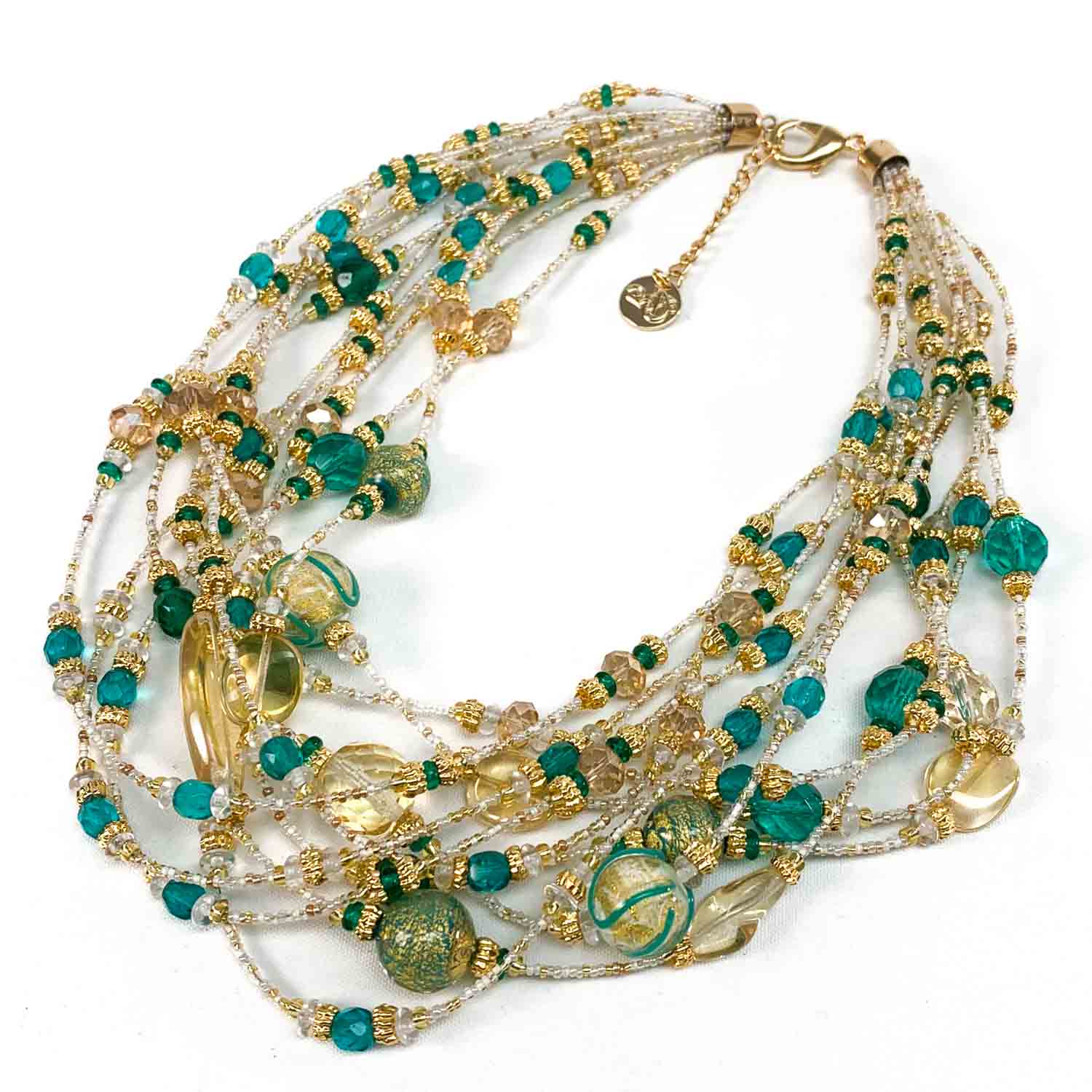 Marrakesh Necklace - murano glass