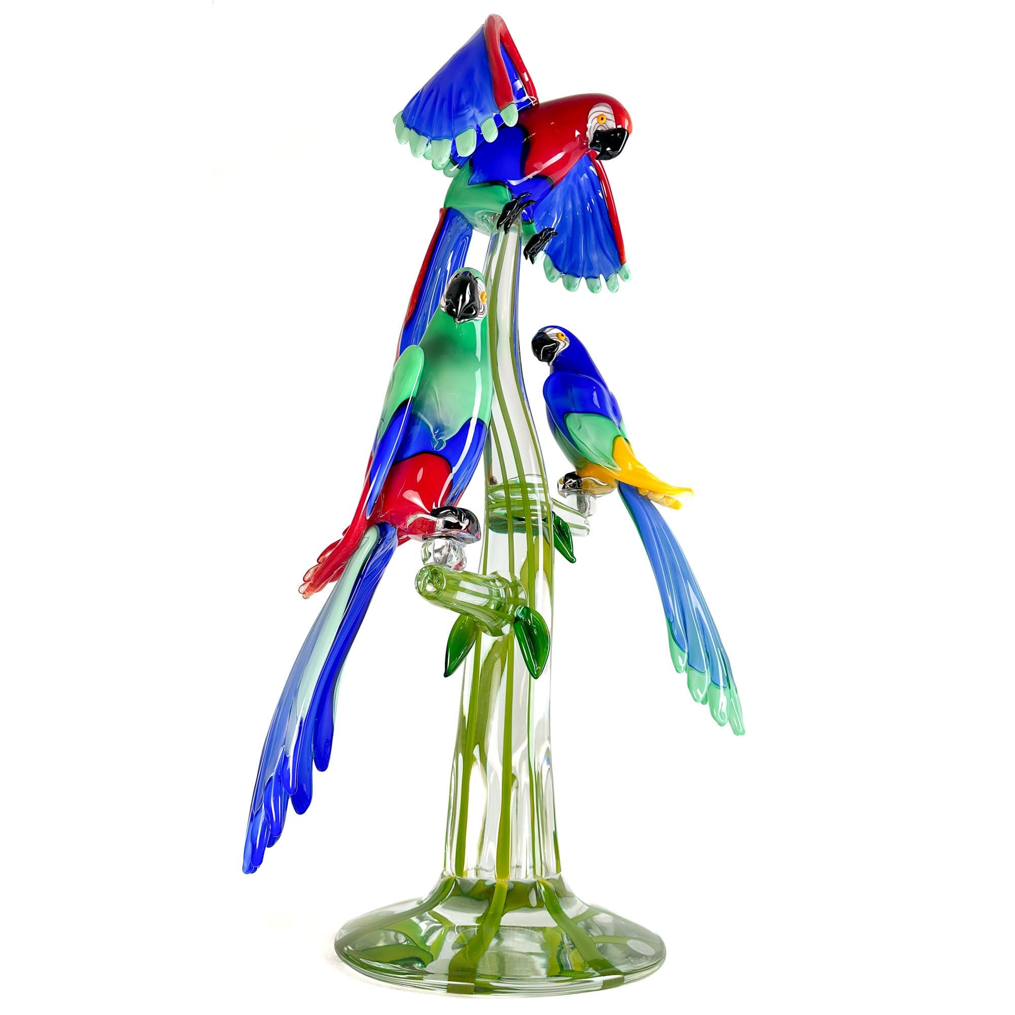 Parrots tree - Murano Glass